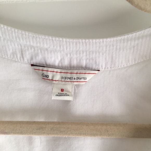 Gap White Button Front Dress | 0 - Picture 3 of 5